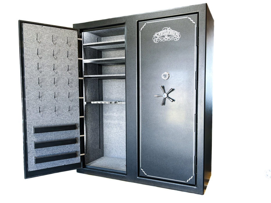 Saloon Double Door Gun Safe - Holds 46 – 93 Long Guns