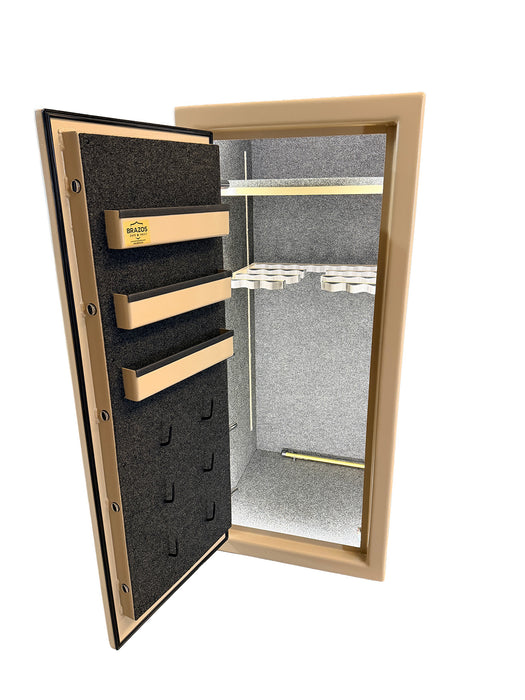 Bandit 24-Inch, 60-Inch Tall Wide Fireproof Gun Safe – Holds 14 to 16 Guns